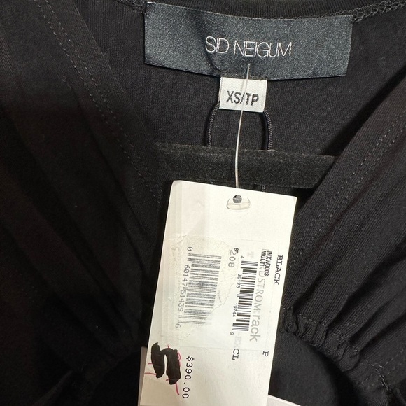 Sid Neigum black ring cut out long sleeve top - Picture 9 of 13